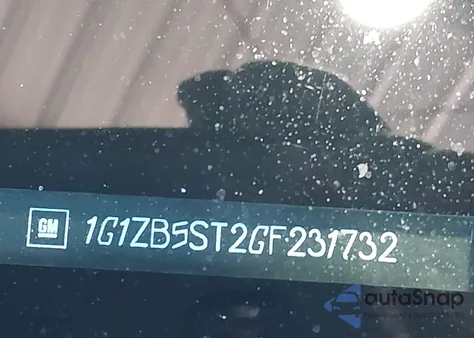 2016 Chevrolet Malibu Ls z USA, uszkodzony, nr VIN 1G1ZB5ST2GF231732